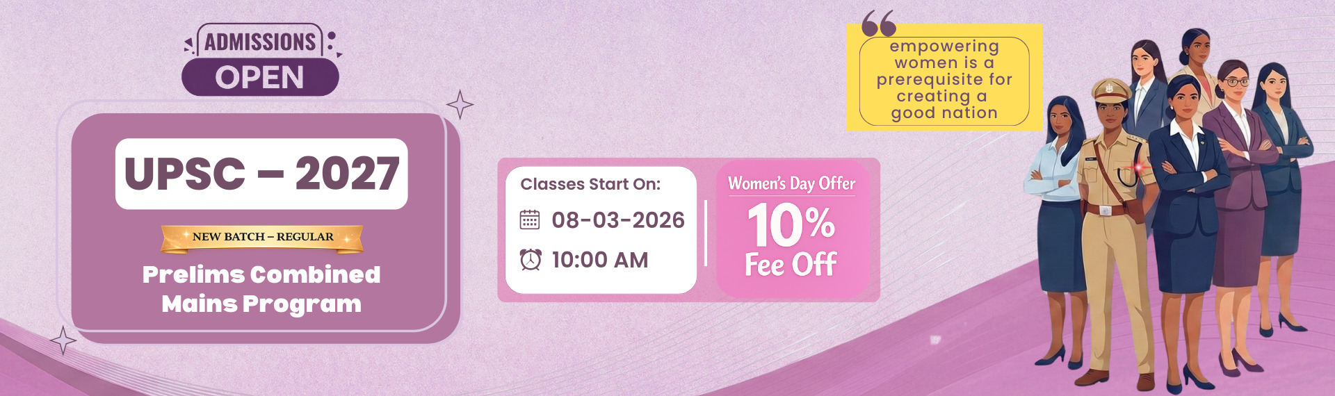 Womens Day Offer 2026