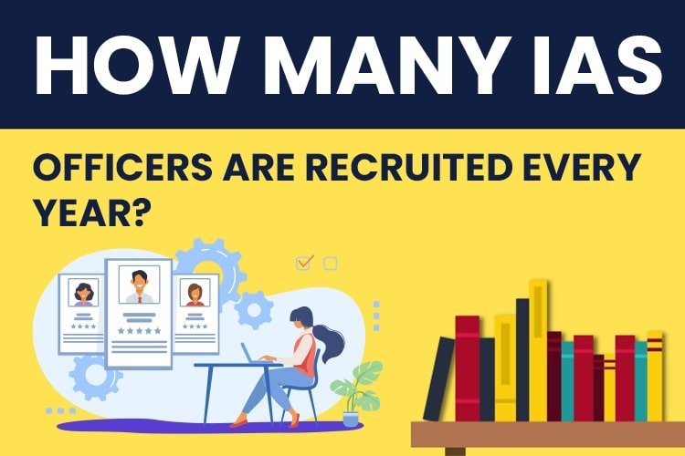 How many IAS Officers are Recruited Every Year?